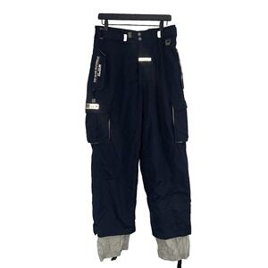 Dub Weathergear Blue Snowboard Pants Ski Delphy 2000mm Softshell Medium Outdoor